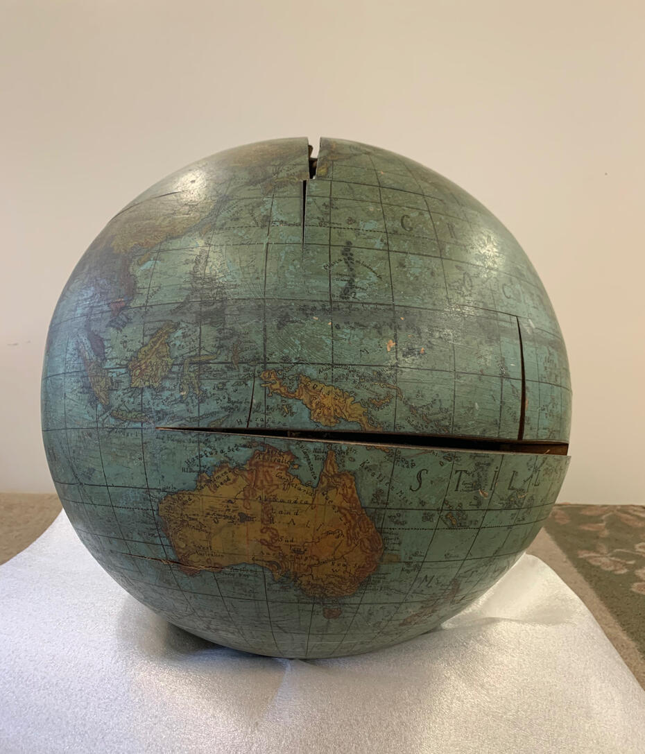 Globus um 1900 (Vor Restauration)
